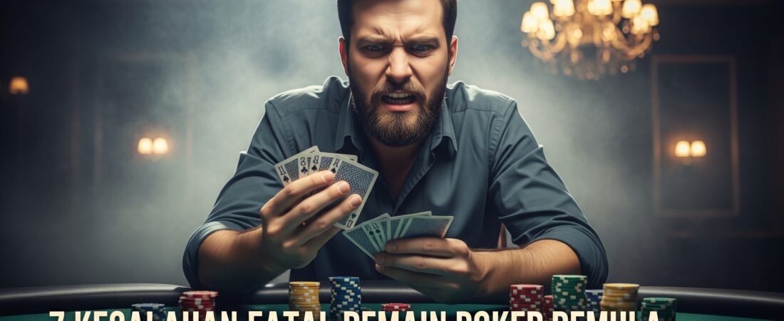 7 Kesalahan Fatal Pemain Poker Pemula (dan Cara Menghindarinya)
