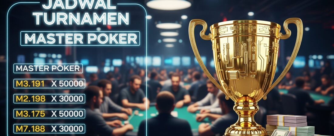 Jadwal Turnamen Poker Online Terbaru di Master Poker – Menangkan Hadiah Jutaan!